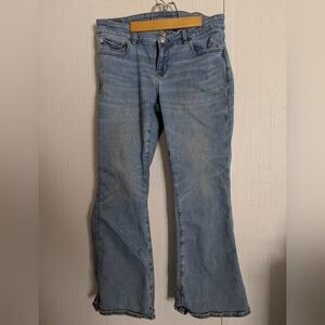 American Eagle Outfitters Light Blue Flare Jeans